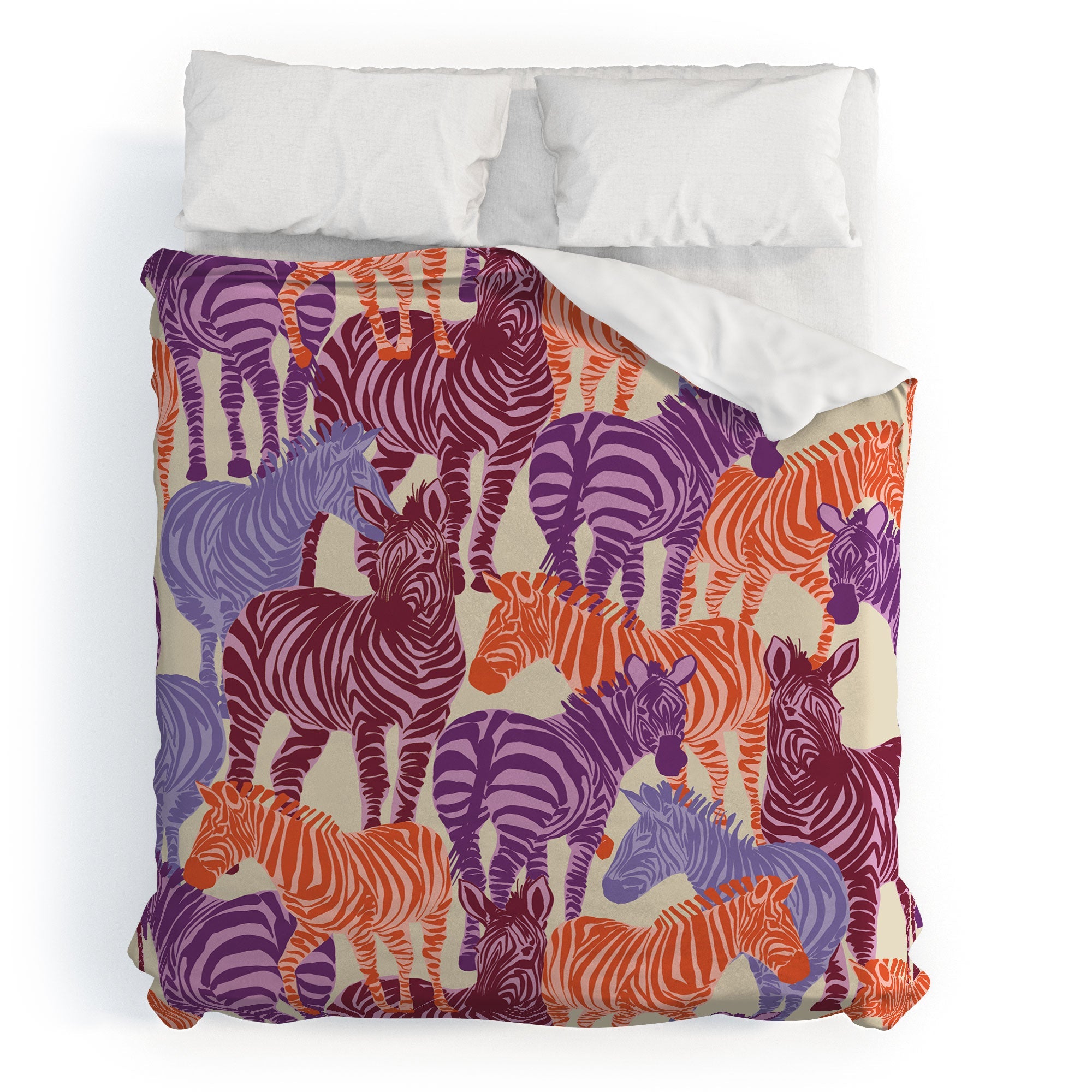 Gabriela Fuente Zebra Time Duvet Cover