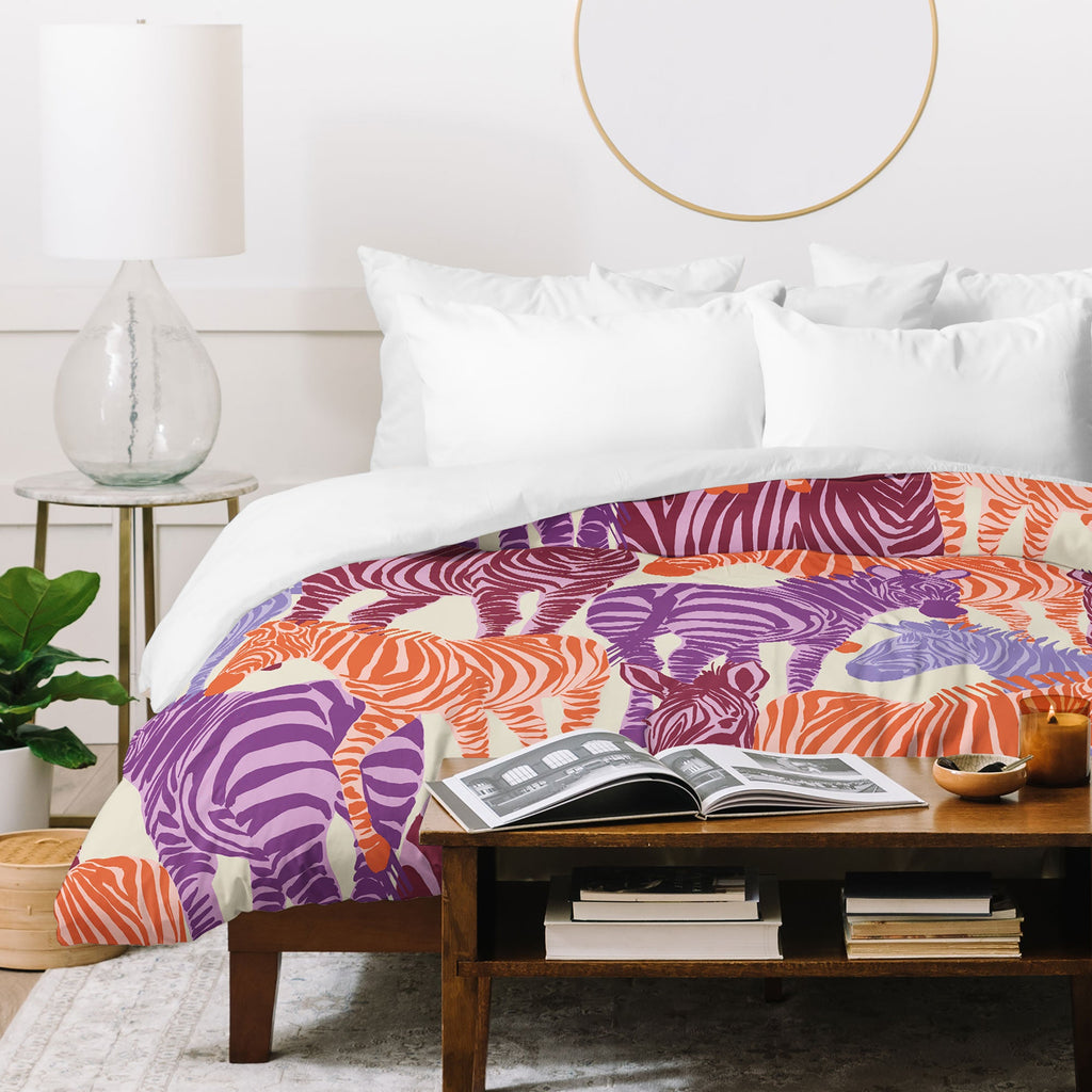 Gabriela Fuente Zebra Time Duvet Cover