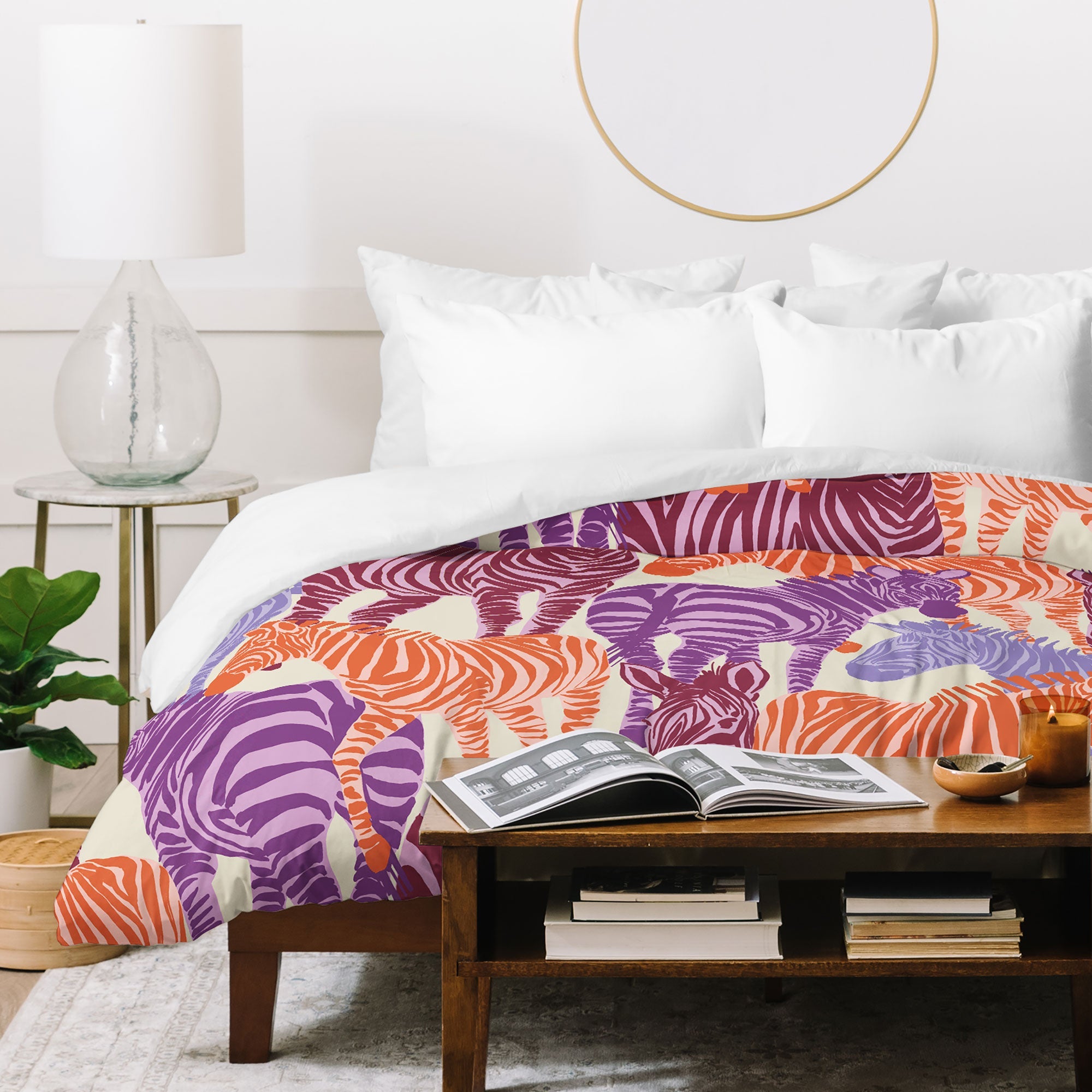 Gabriela Fuente Zebra Time Duvet Cover