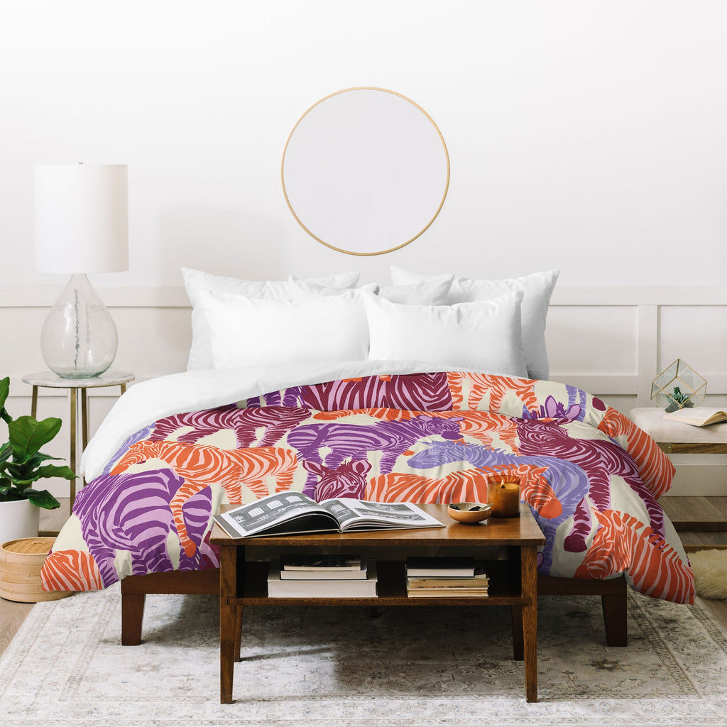 Gabriela Fuente Zebra Time Duvet Cover