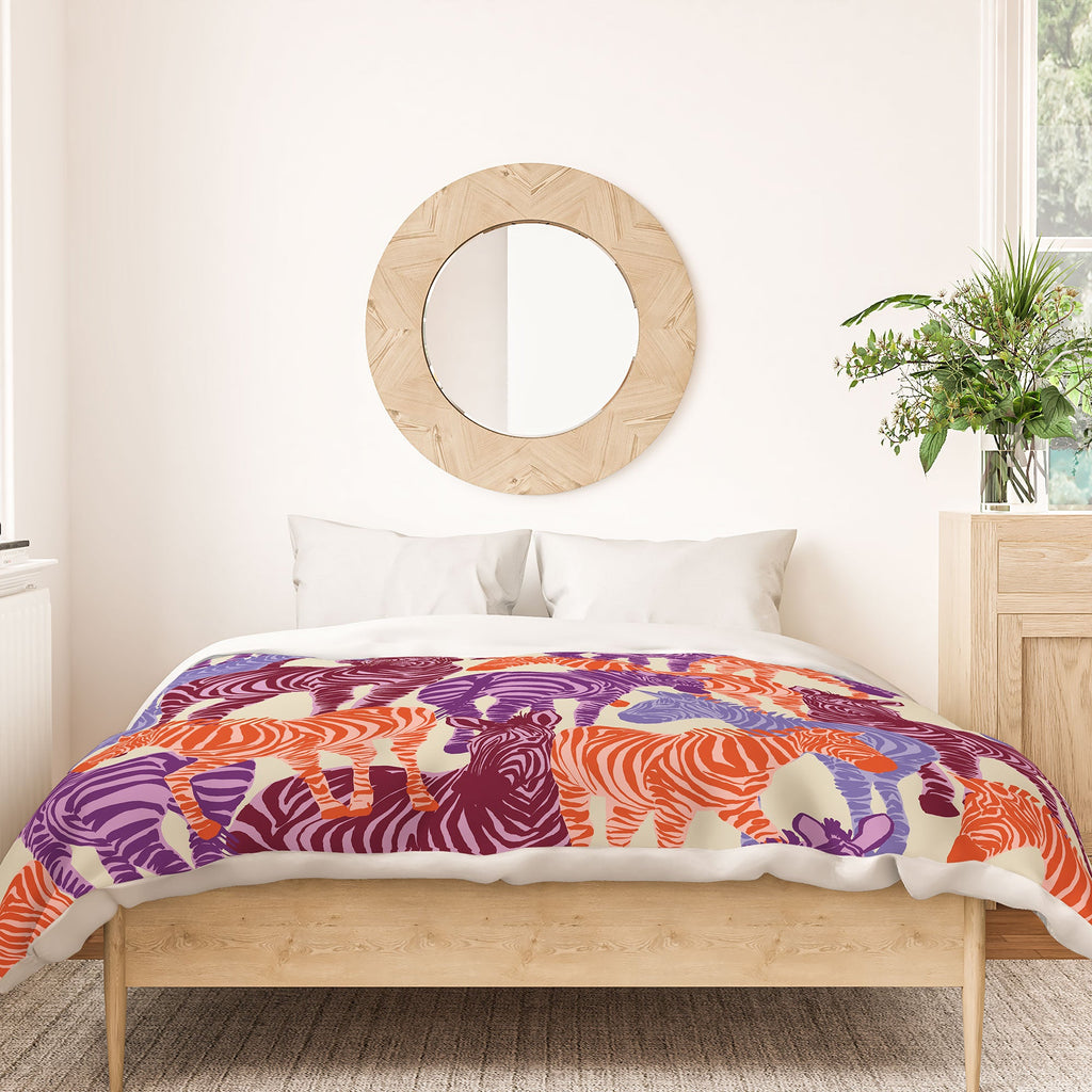 Gabriela Fuente Zebra Time Duvet Cover