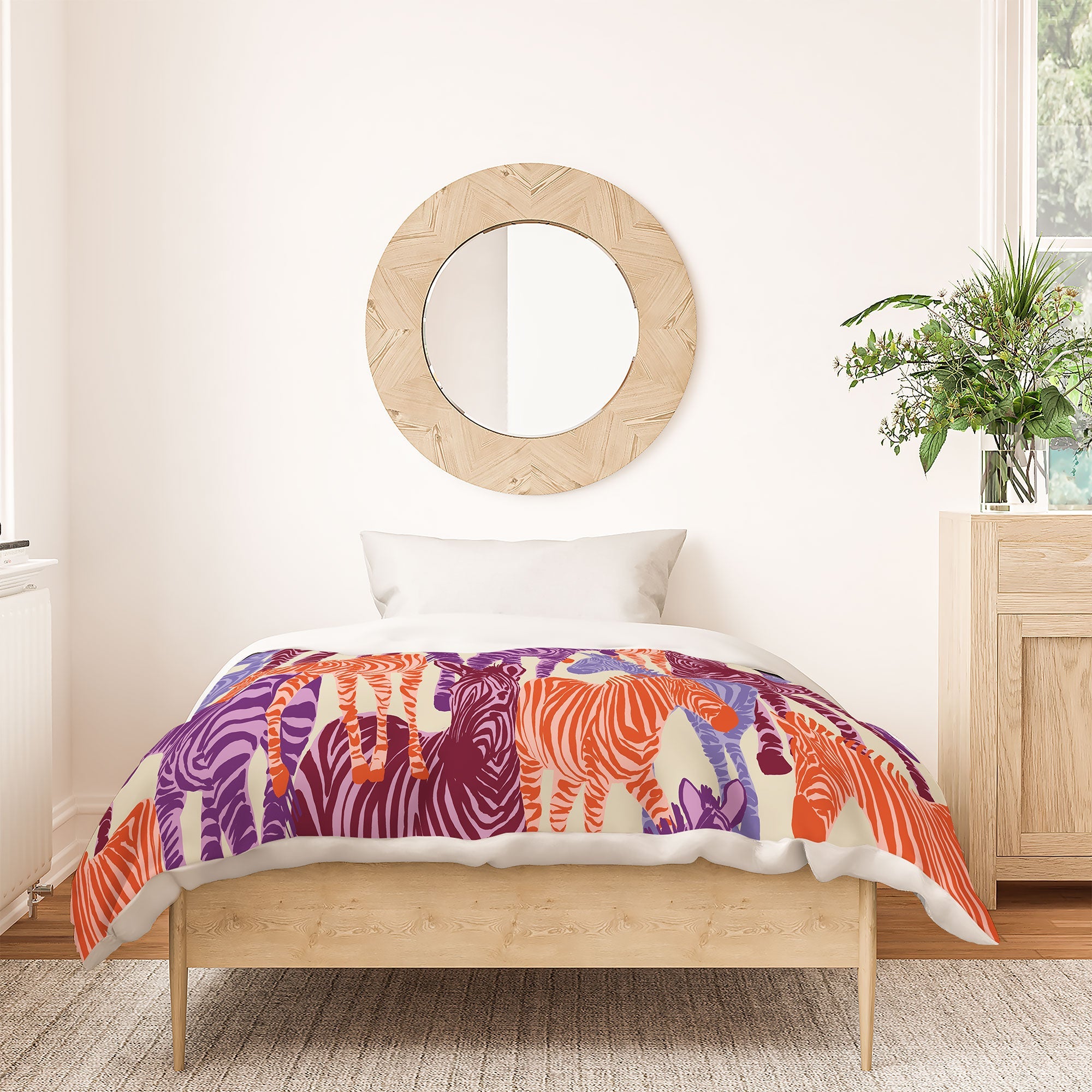 Gabriela Fuente Zebra Time Duvet Cover
