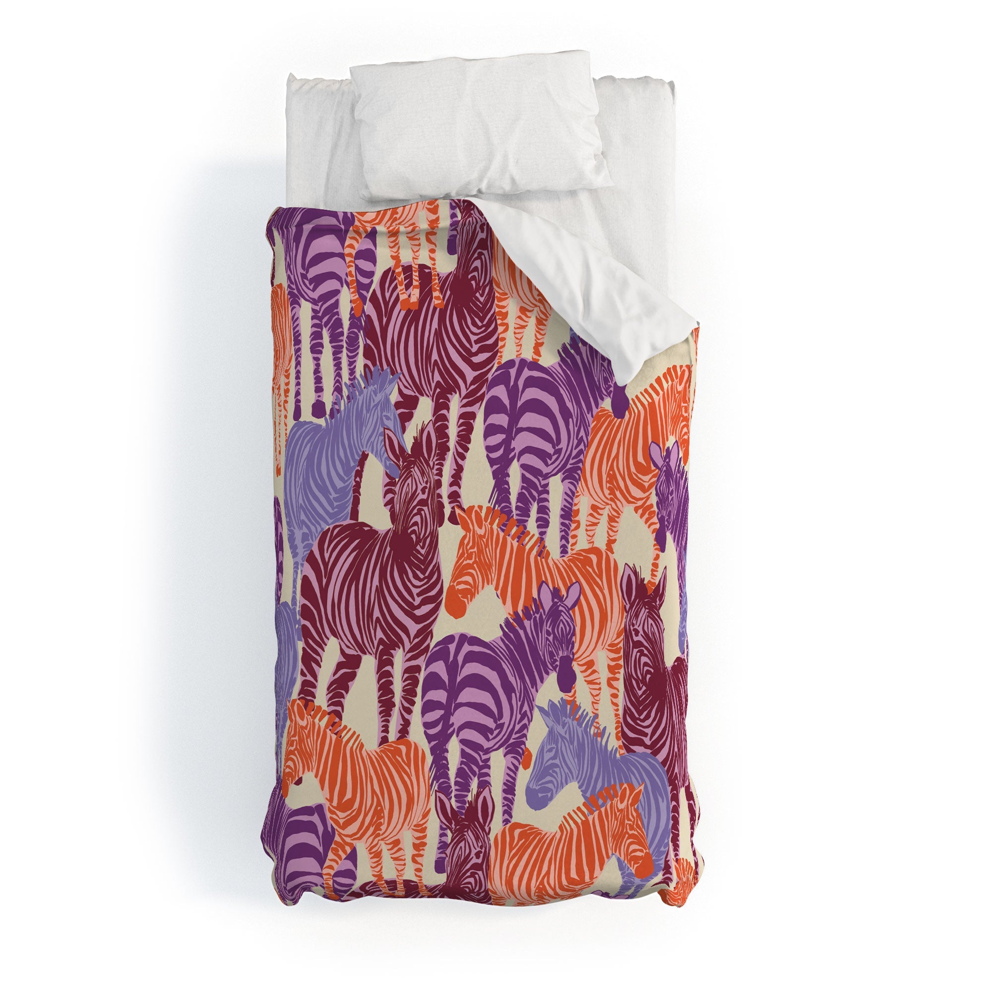 Gabriela Fuente Zebra Time Duvet Cover