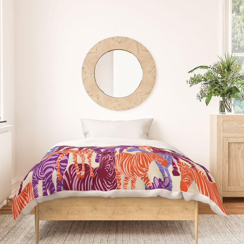 Gabriela Fuente Zebra Time Duvet Cover