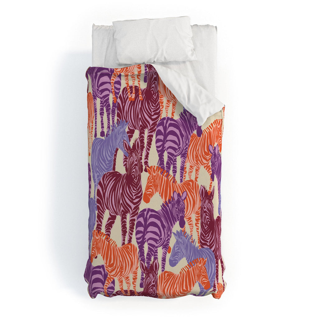 Gabriela Fuente Zebra Time Duvet Cover