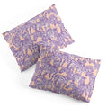 Gabriela Fuente Zebra Time Peach Pillow Shams