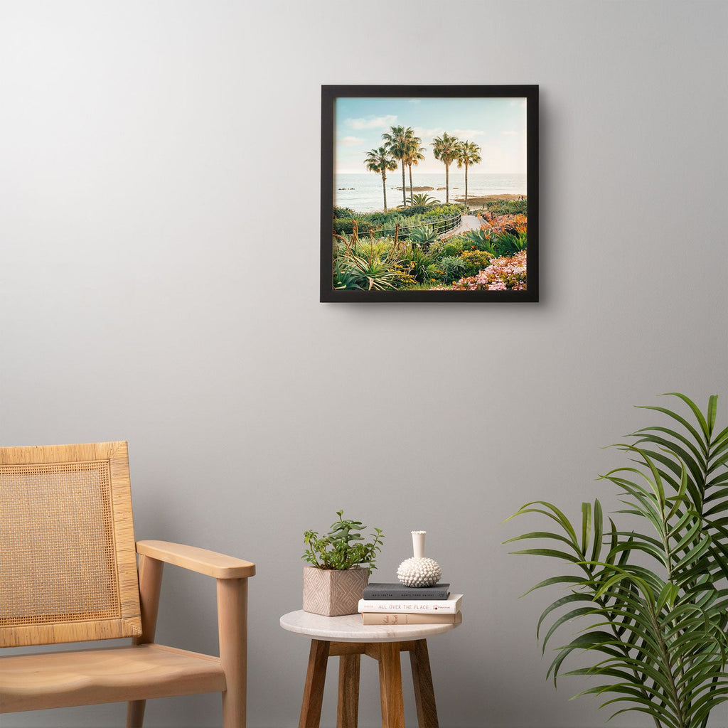 Gal Design Beachside Bloom Framed Wall Art