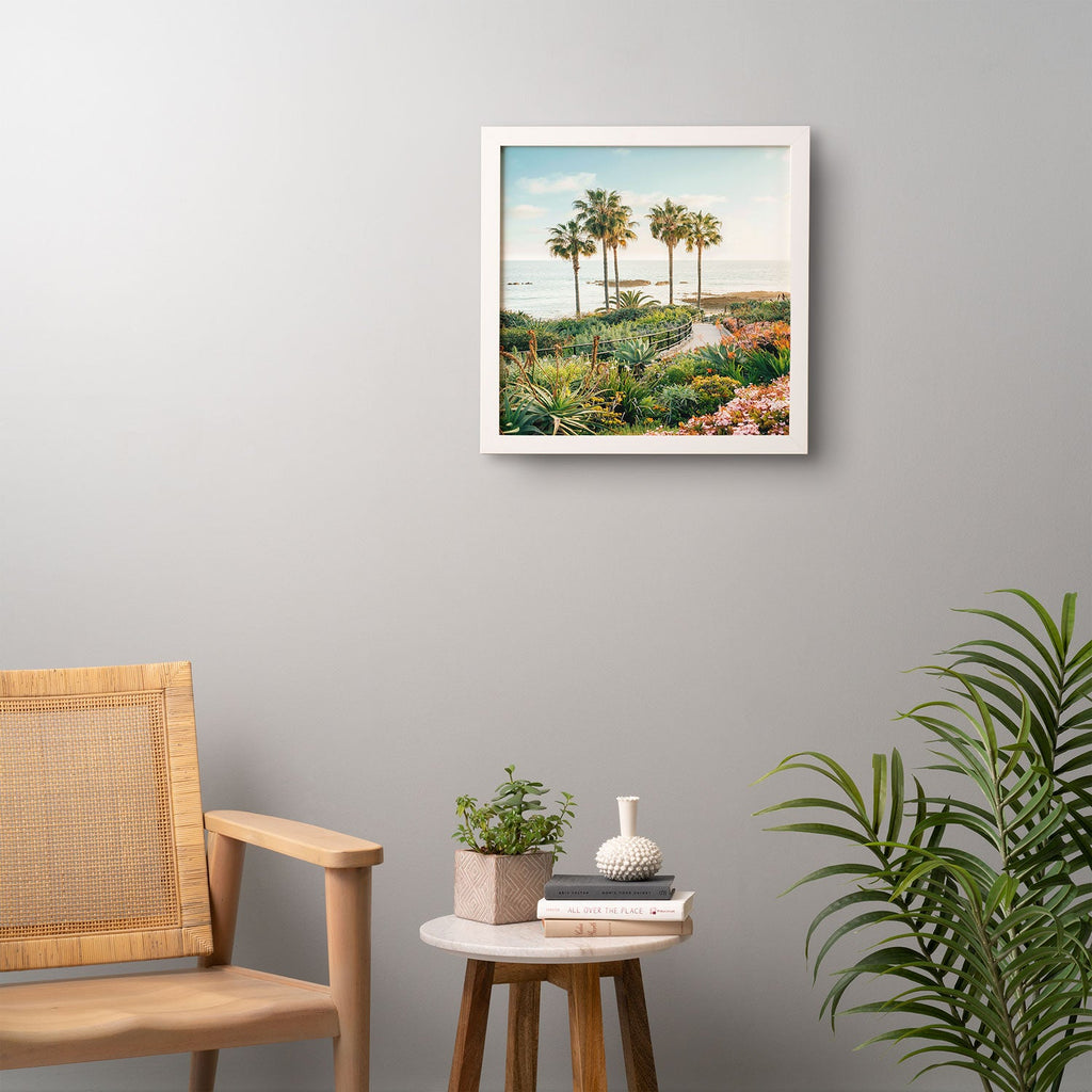 Gal Design Beachside Bloom Framed Wall Art