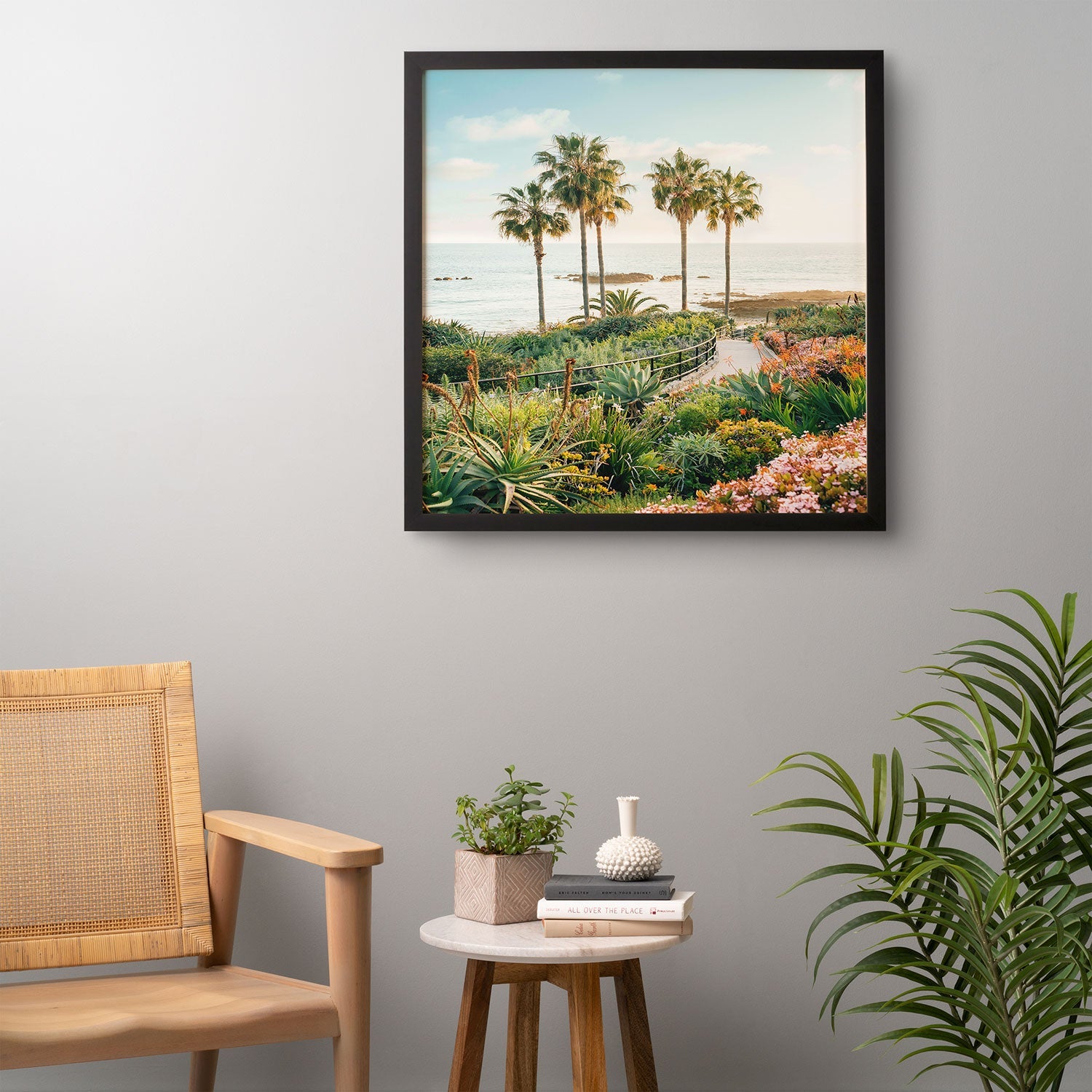 Gal Design Beachside Bloom Framed Wall Art