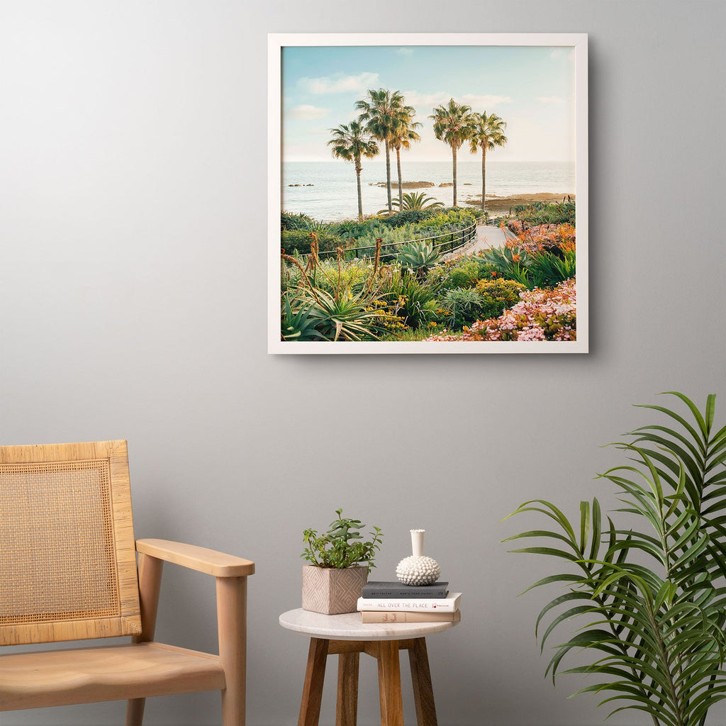 Gal Design Beachside Bloom Framed Wall Art
