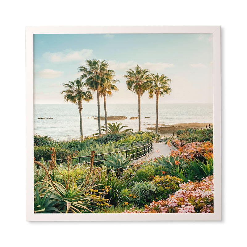 Gal Design Beachside Bloom Framed Wall Art