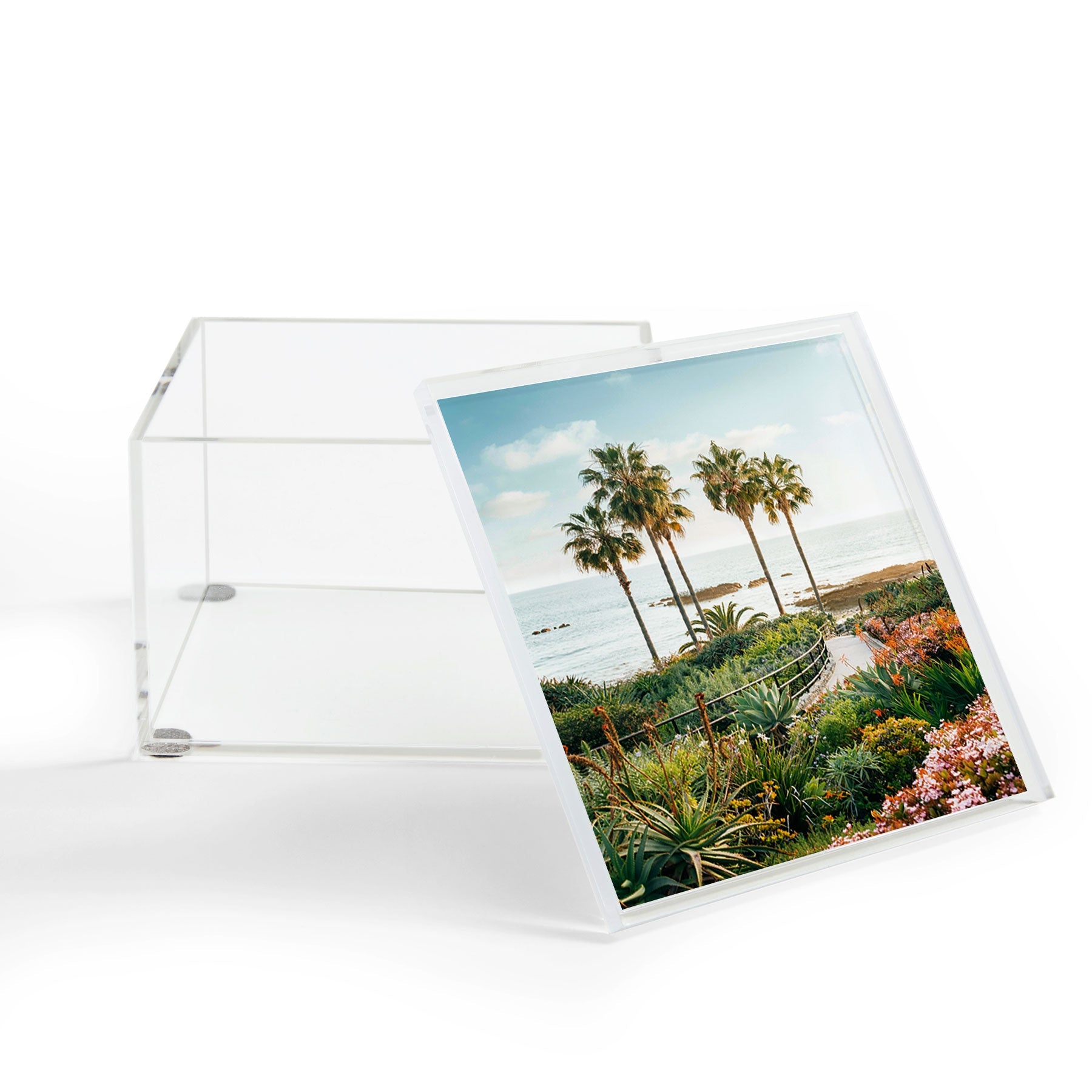 Gal Design Beachside Bloom Acrylic Box
