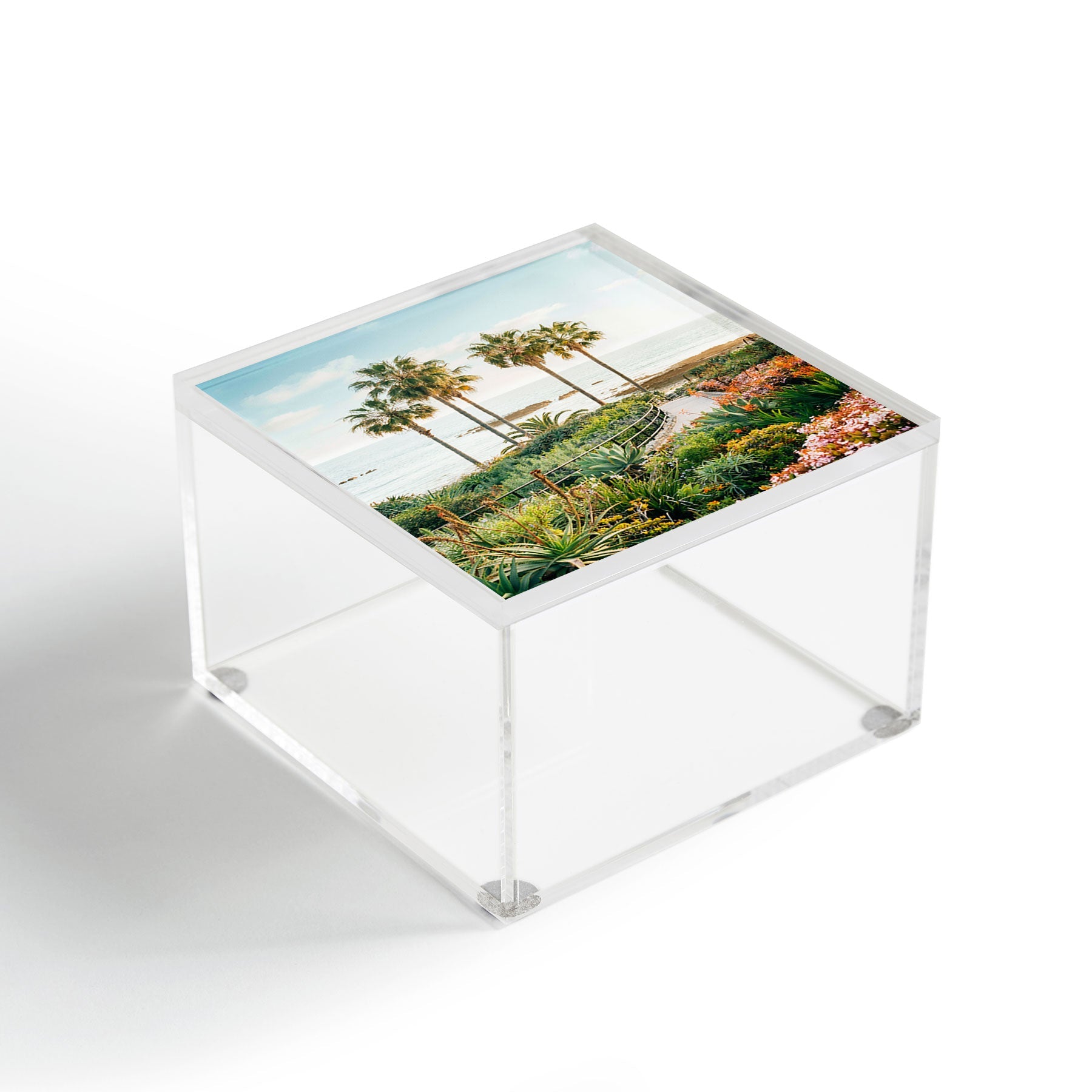 Gal Design Beachside Bloom Acrylic Box