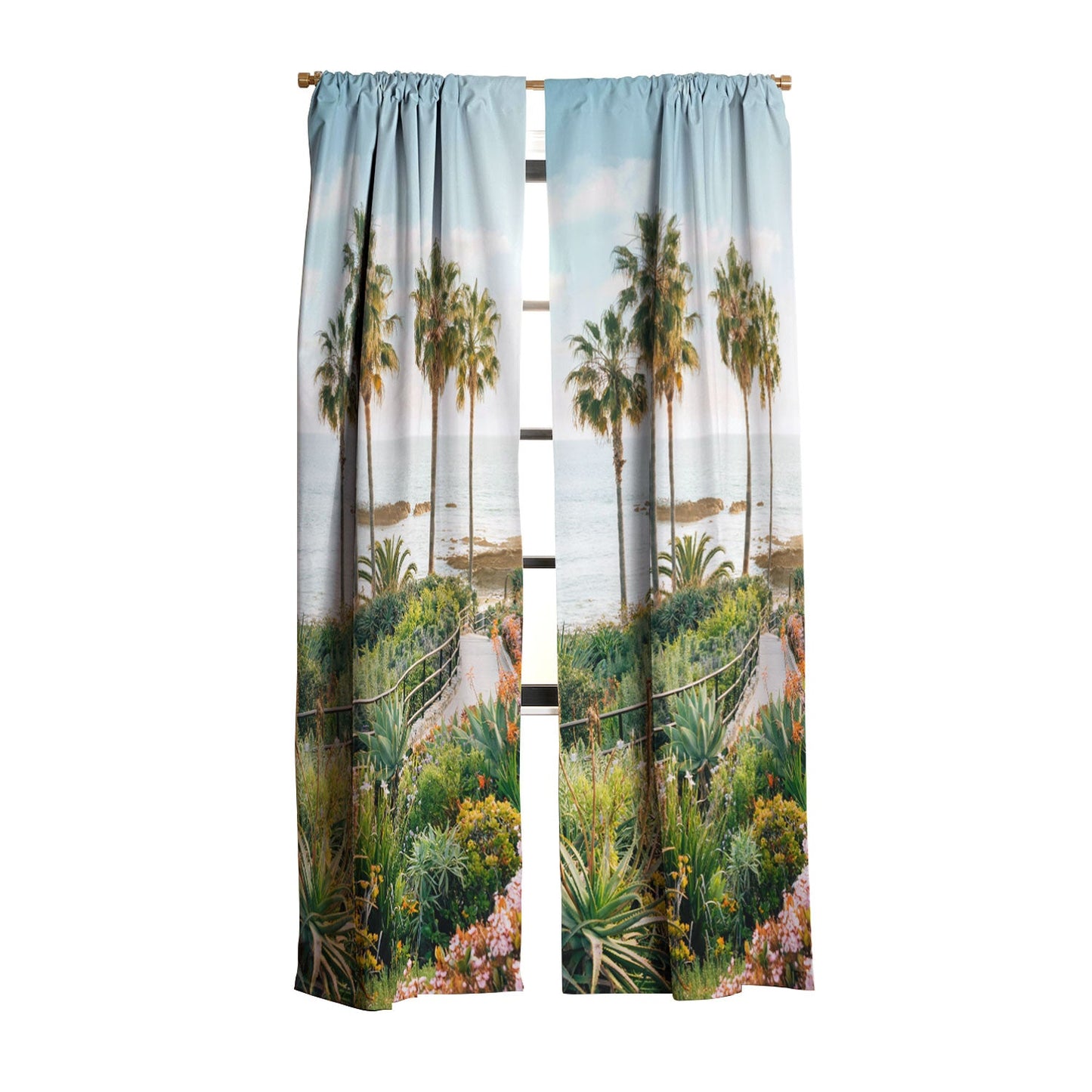 Gal Design Beachside Bloom Blackout Non Repeat