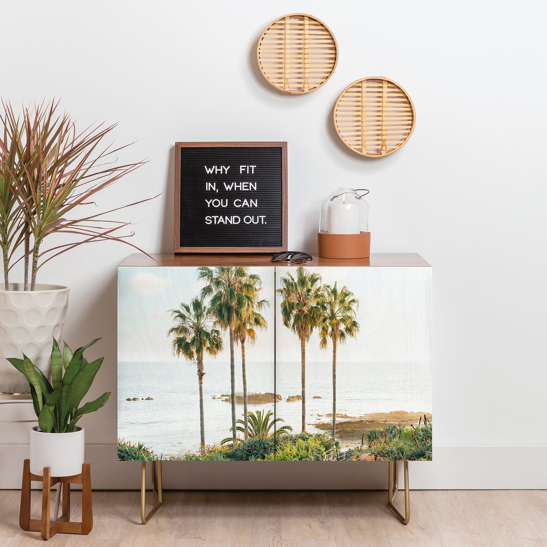 Gal Design Beachside Bloom Credenza