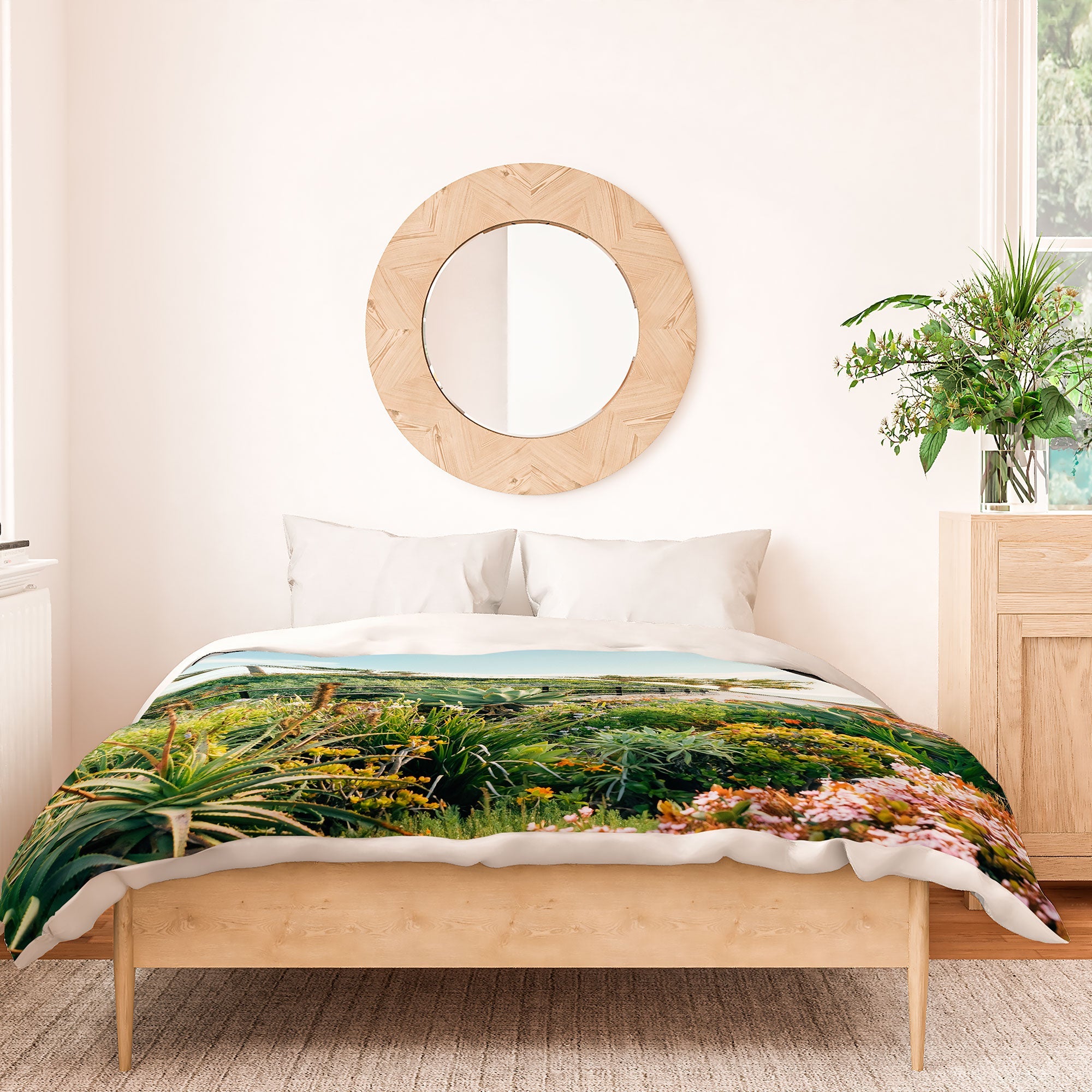 Gal Design Beachside Bloom Duvet Cover