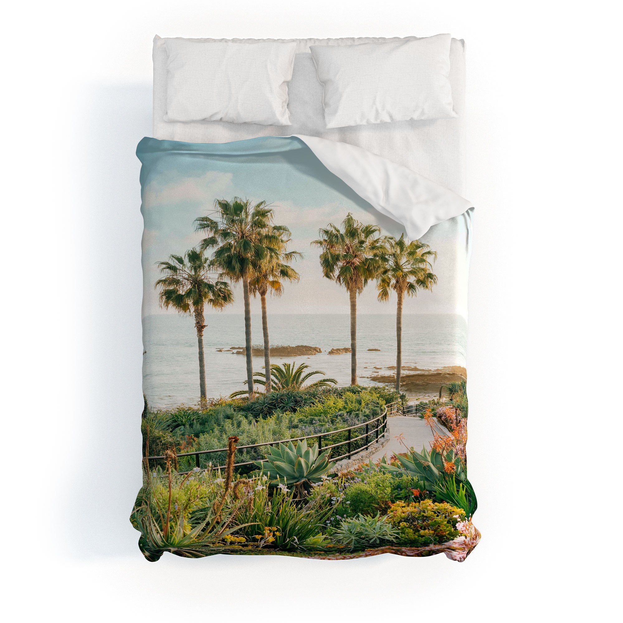Gal Design Beachside Bloom Duvet Cover