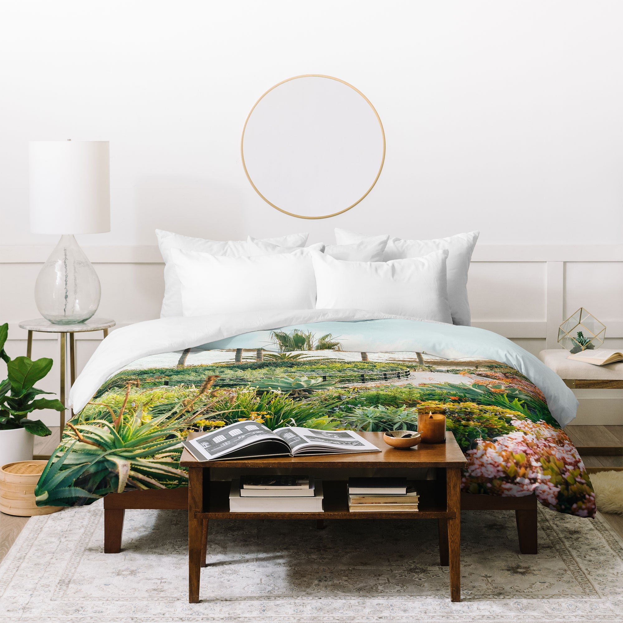 Gal Design Beachside Bloom Duvet Cover