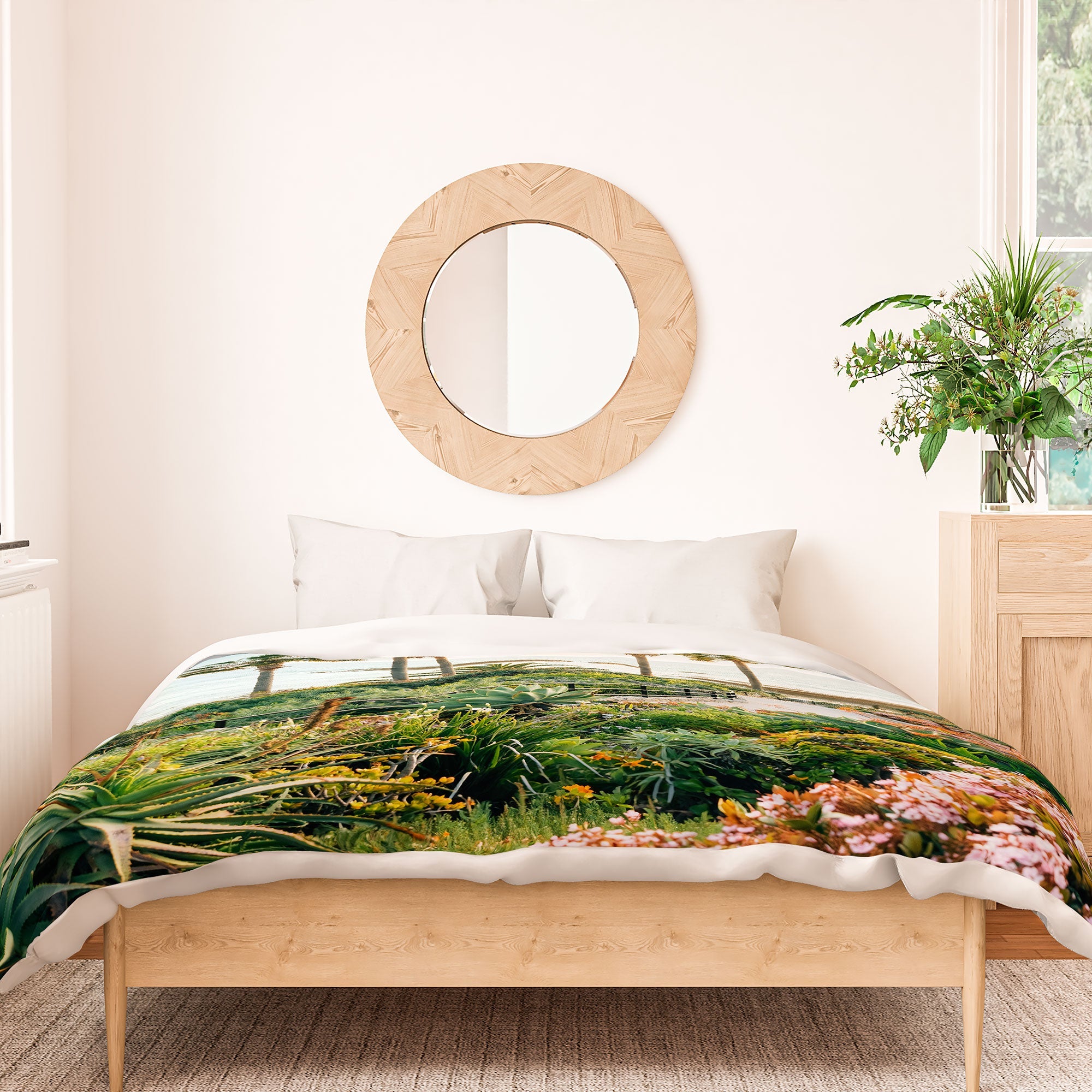 Gal Design Beachside Bloom Duvet Cover