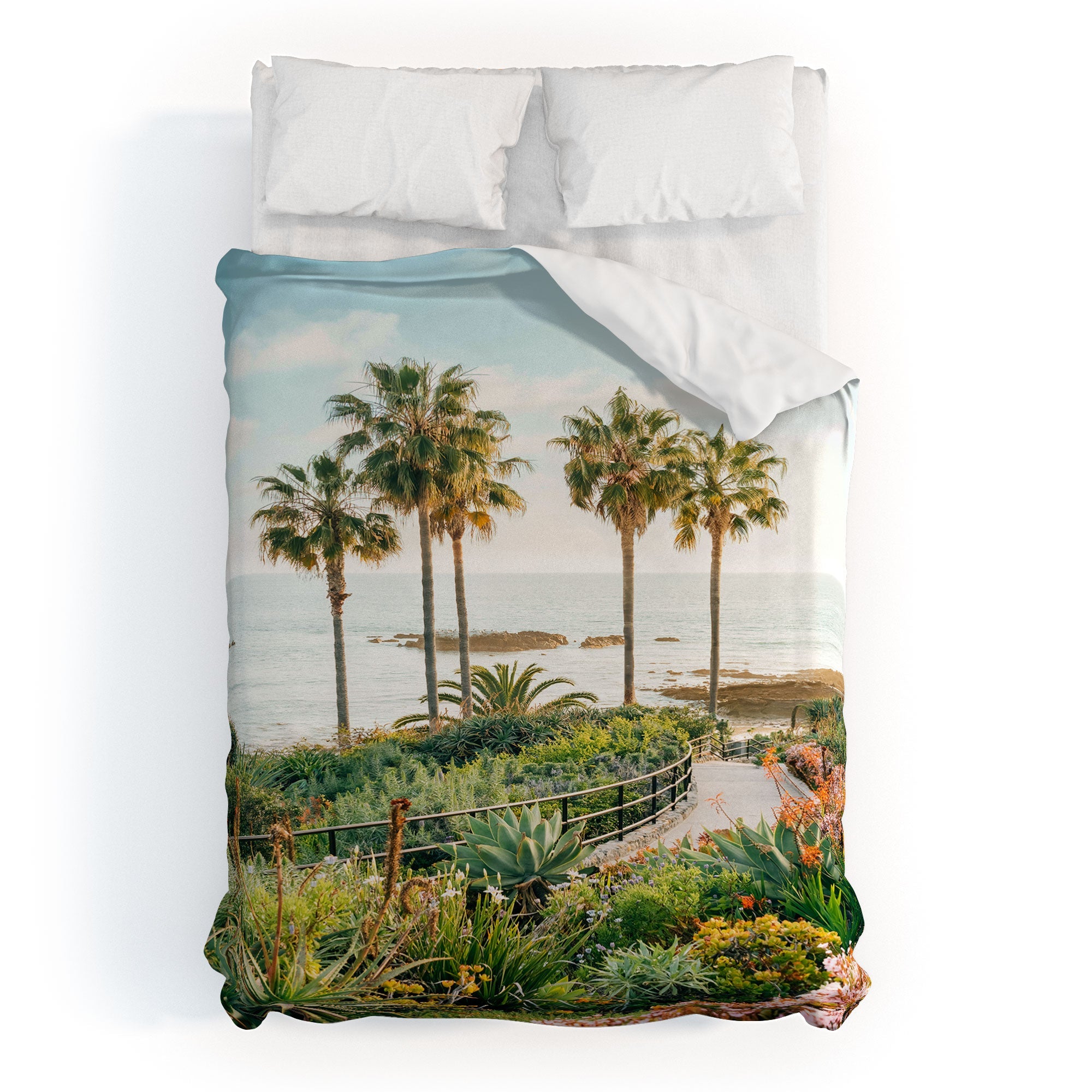 Gal Design Beachside Bloom Duvet Cover