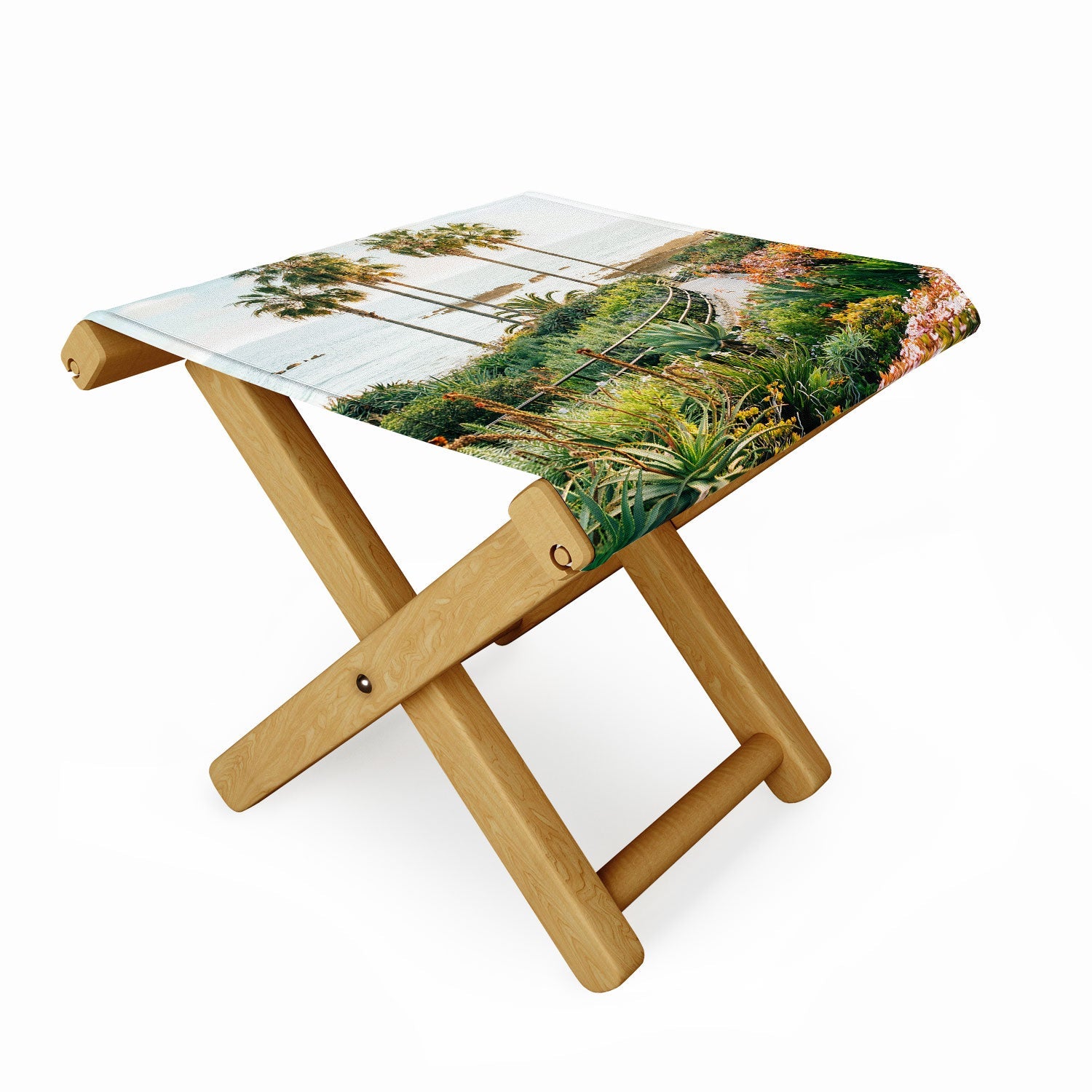 Gal Design Beachside Bloom Folding Stool