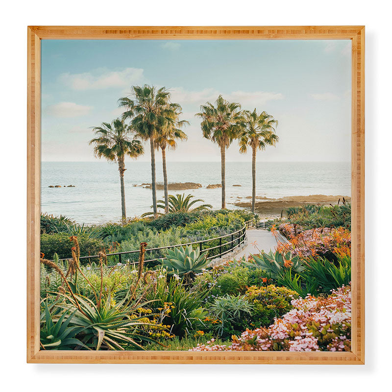Gal Design Beachside Bloom Framed Wall Art