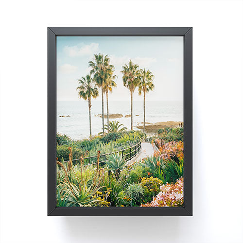 Gal Design Beachside Bloom Framed Mini Art Print
