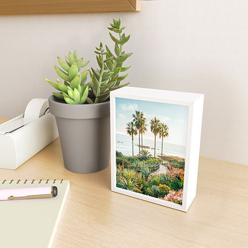 Gal Design Beachside Bloom Framed Mini Art Print