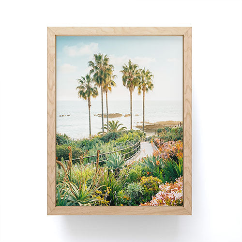 Gal Design Beachside Bloom Framed Mini Art Print