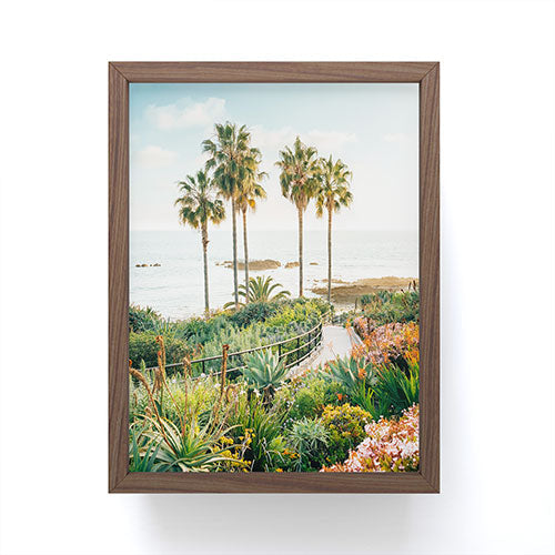 Gal Design Beachside Bloom Framed Mini Art Print