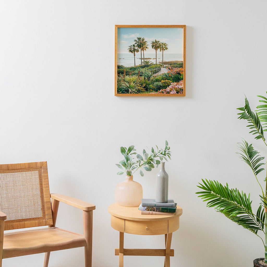 Gal Design Beachside Bloom Framed Wall Art