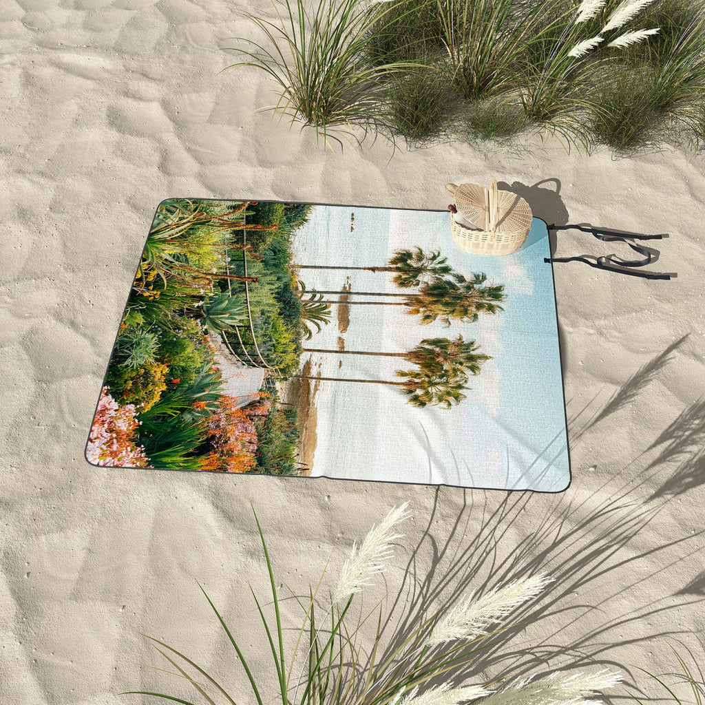 Gal Design Beachside Bloom Picnic Blanket