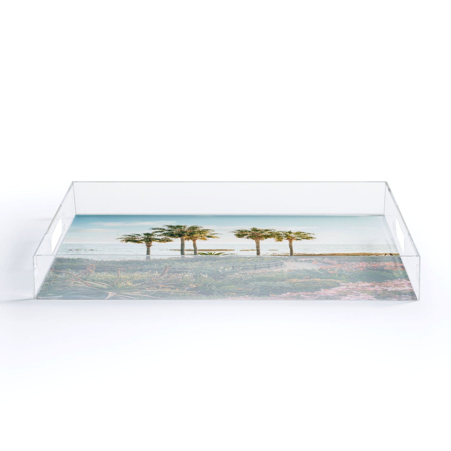 Gal Design Beachside Bloom Acrylic Tray