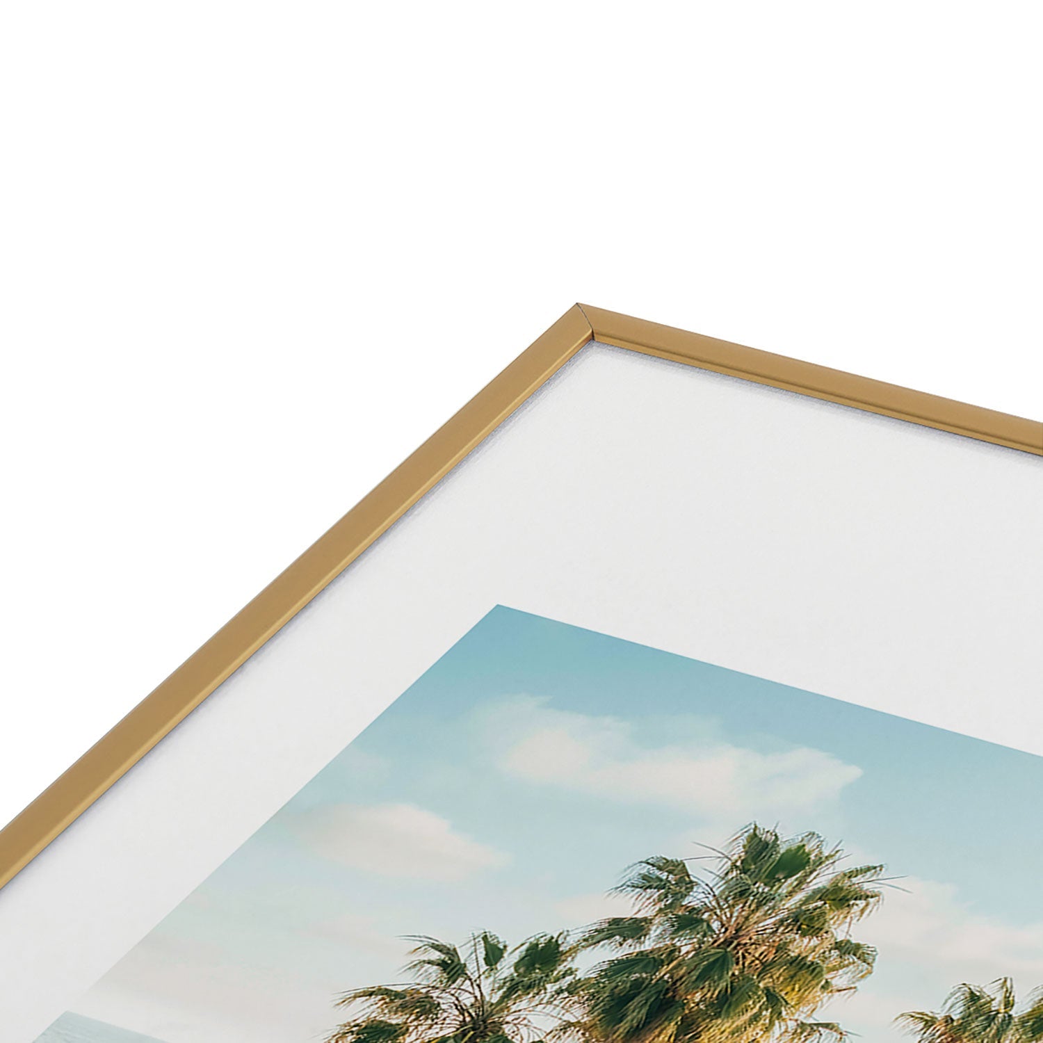Gal Design Beachside Bloom Metal Framed Art Print