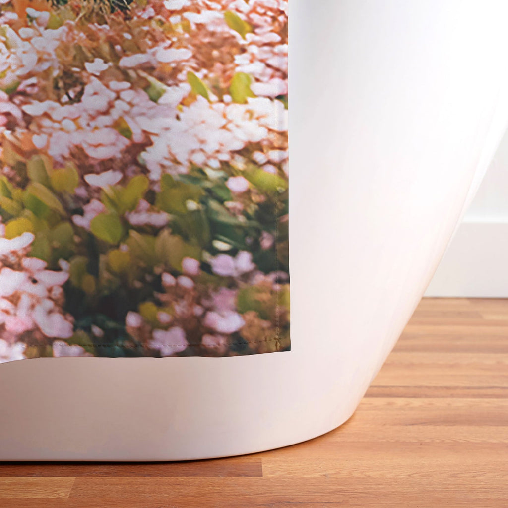 Gal Design Beachside Bloom Shower Curtain