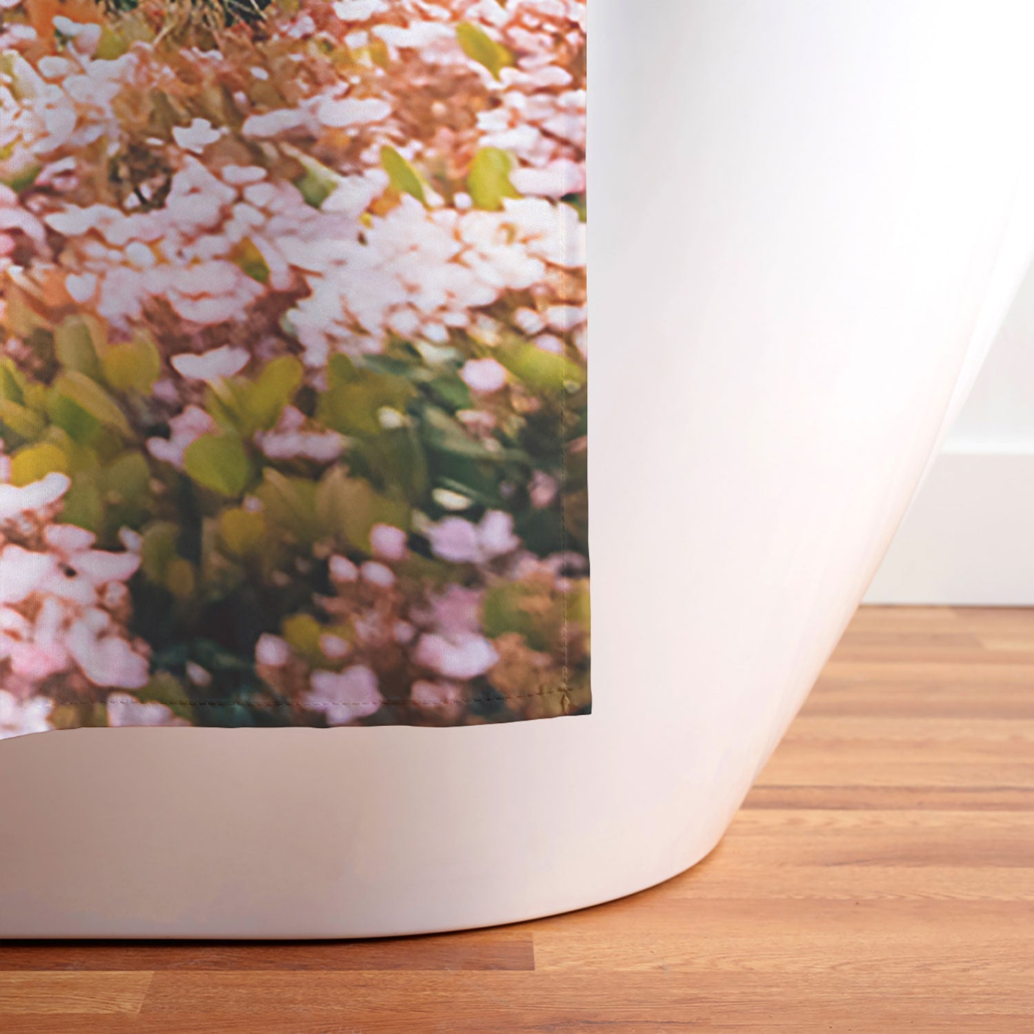 Gal Design Beachside Bloom Shower Curtain
