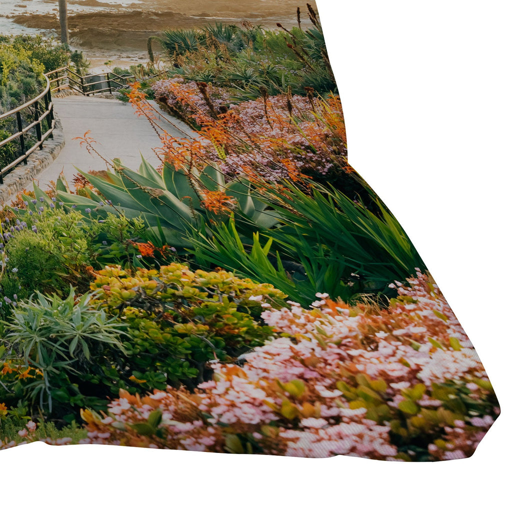 Gal Design Beachside Bloom Outdoor Throw Pillow
