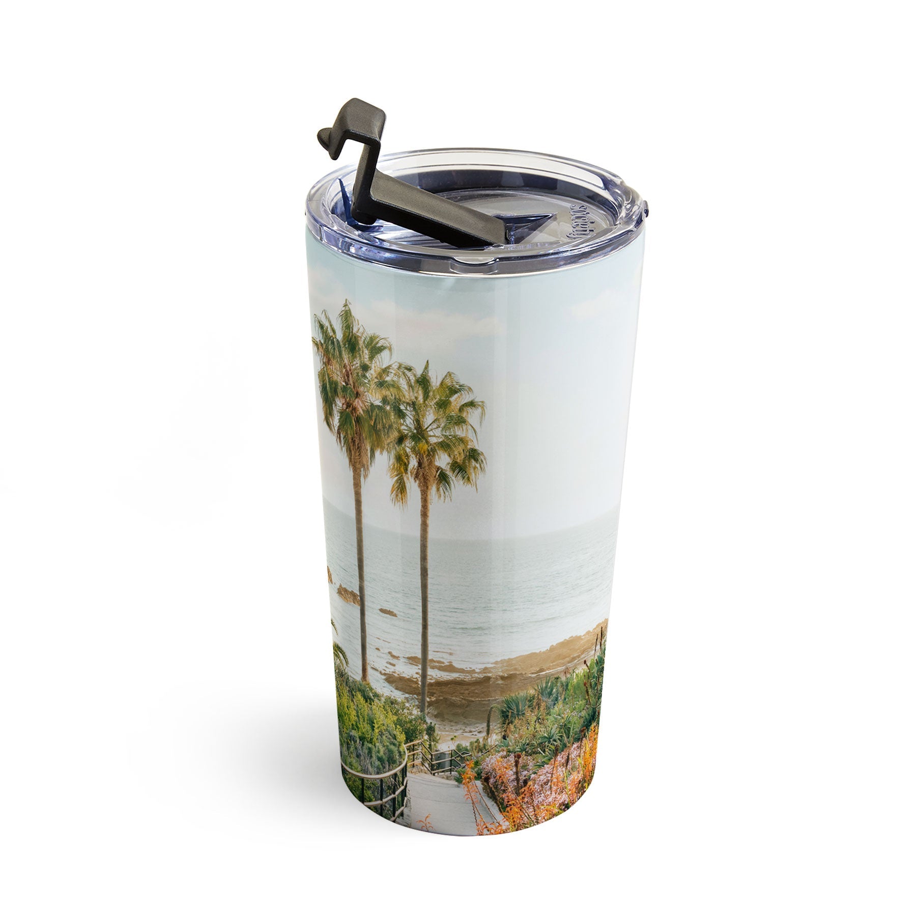 Gal Design Beachside Bloom Travel Mug