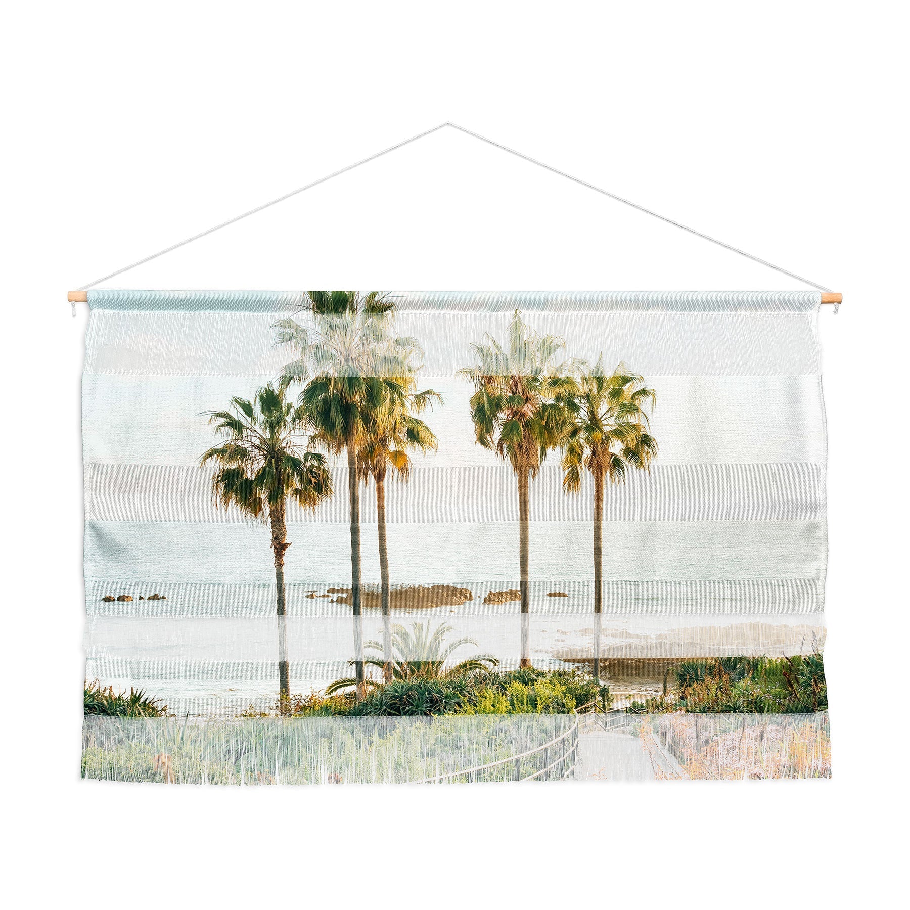 Gal Design Beachside Bloom Wall Hanging Landscape