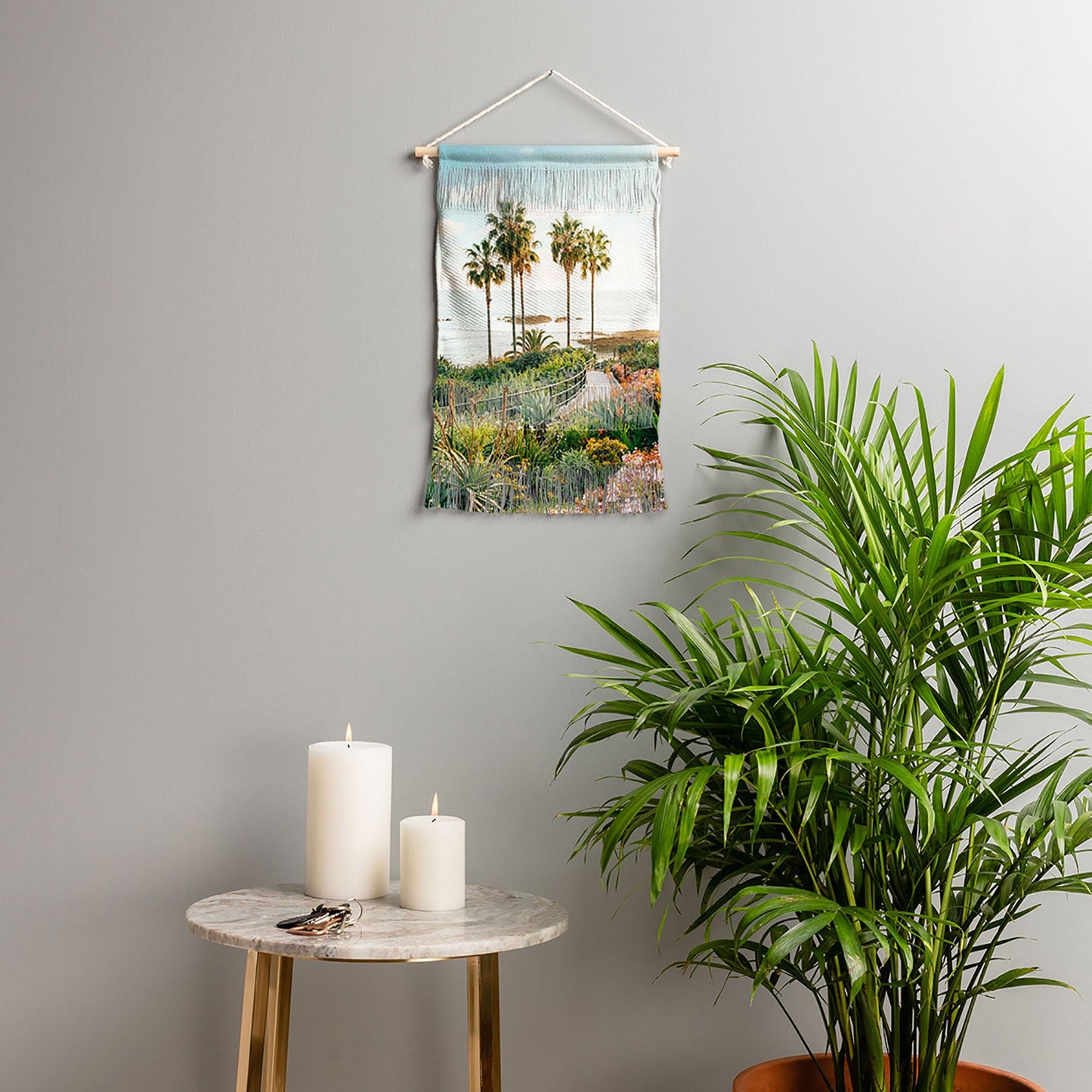 Gal Design Beachside Bloom Wall Hanging Portrait