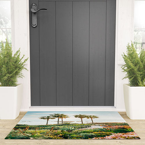 Gal Design Beachside Bloom Welcome Mat