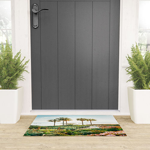 Gal Design Beachside Bloom Welcome Mat