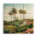 Gal Design Beachside Bloom Wood Wall Mural