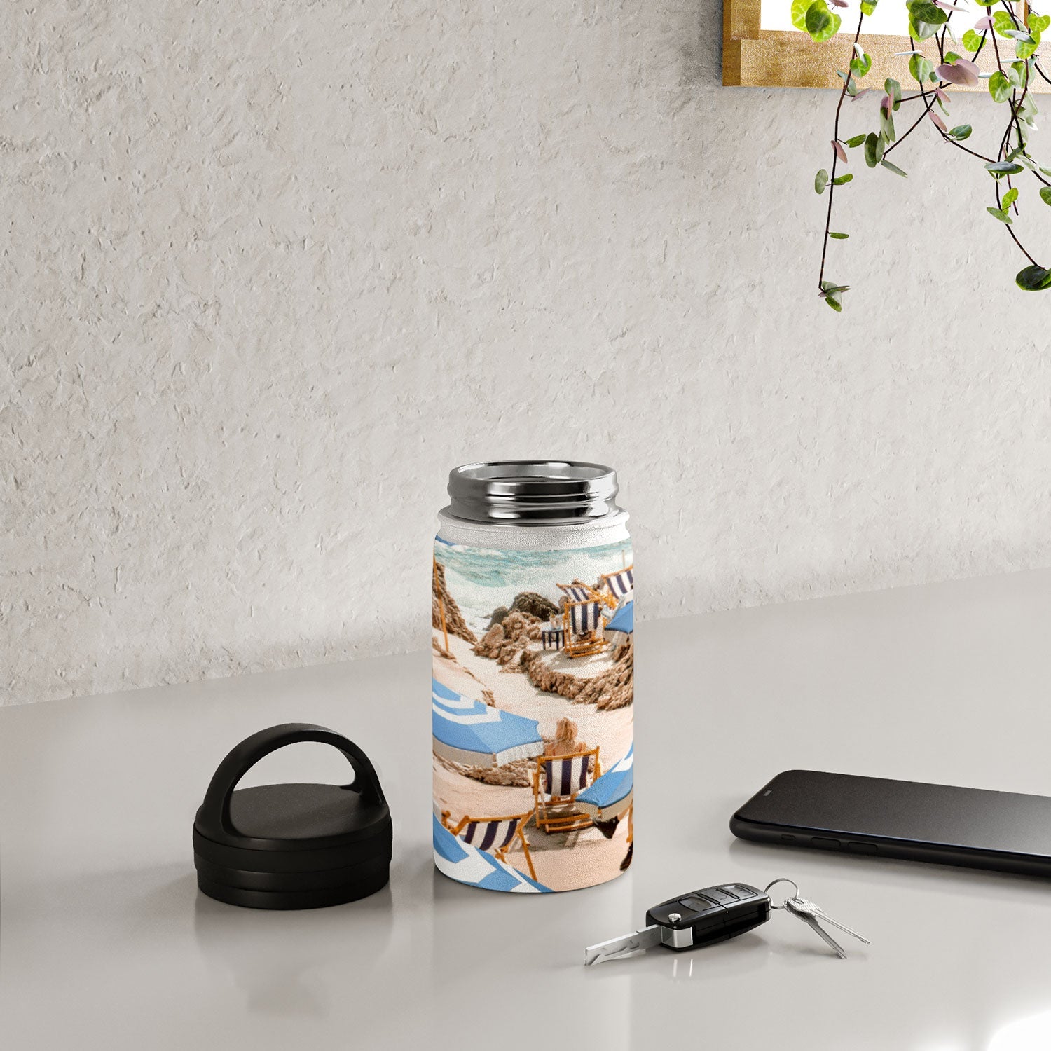 Gal Design La Fontelina Beach Water Bottle