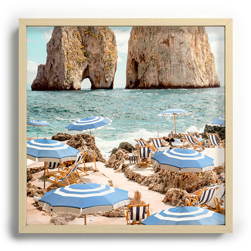 Gal Design La Fontelina Beach Recessed Framing Square