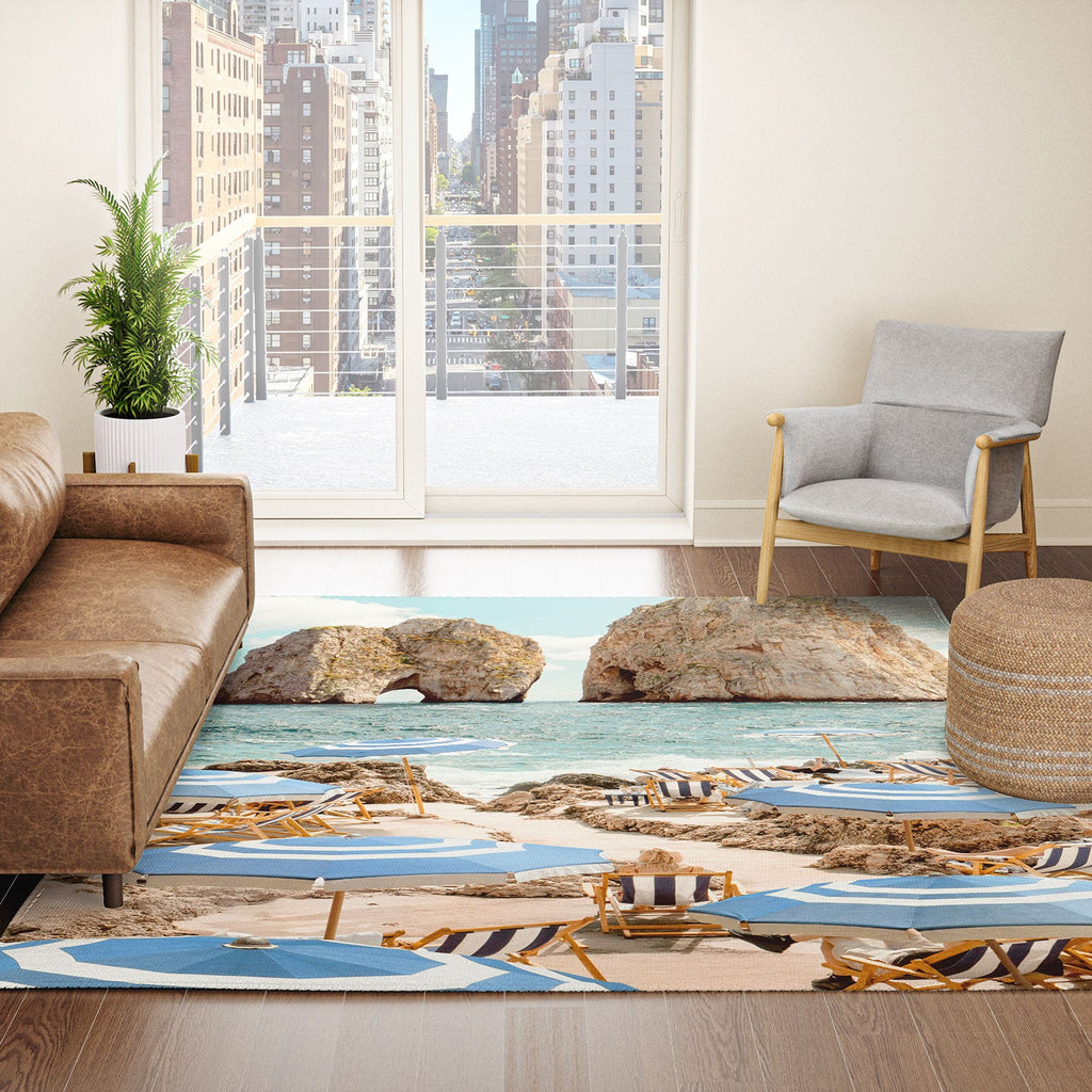 Gal Design La Fontelina Beach Area Rug