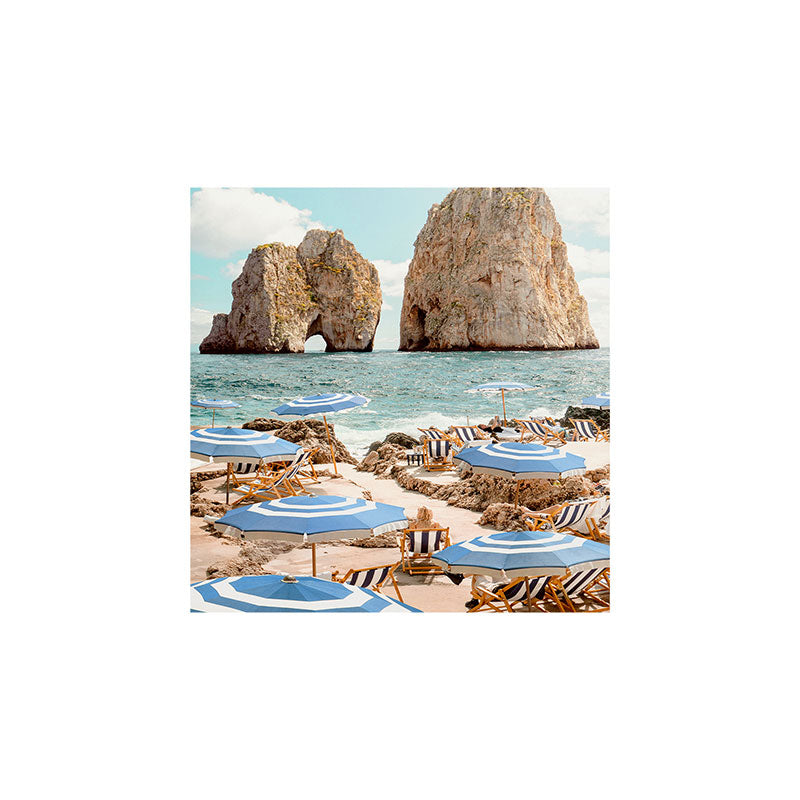 Gal Design La Fontelina Beach Art Print