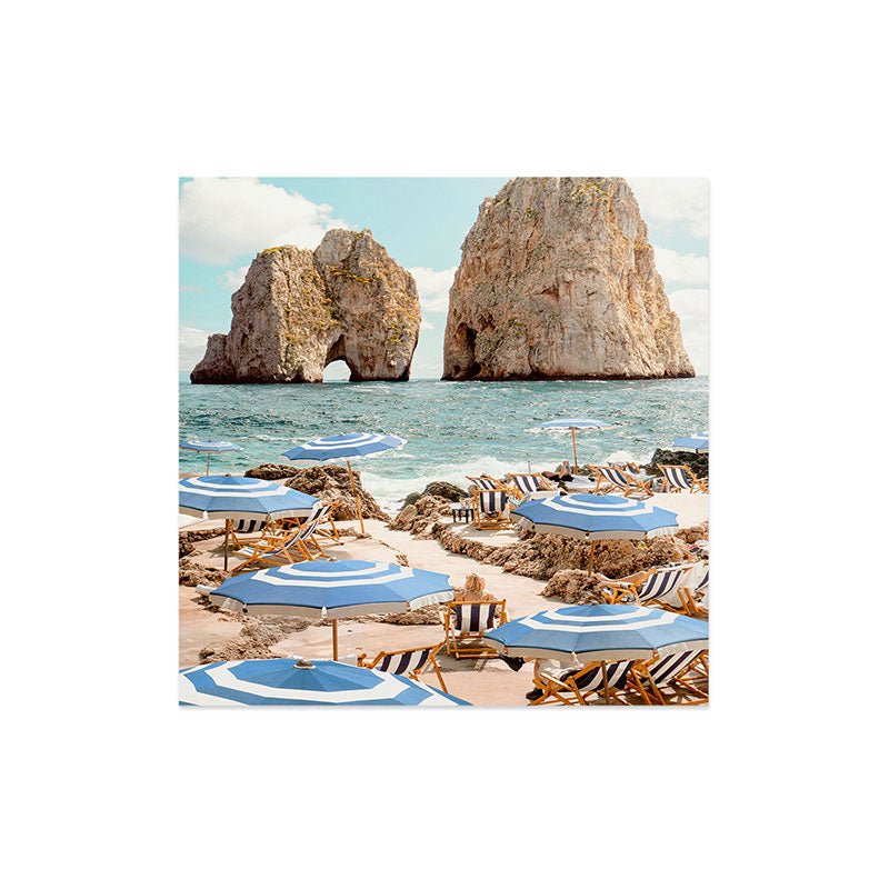 Gal Design La Fontelina Beach Art Print