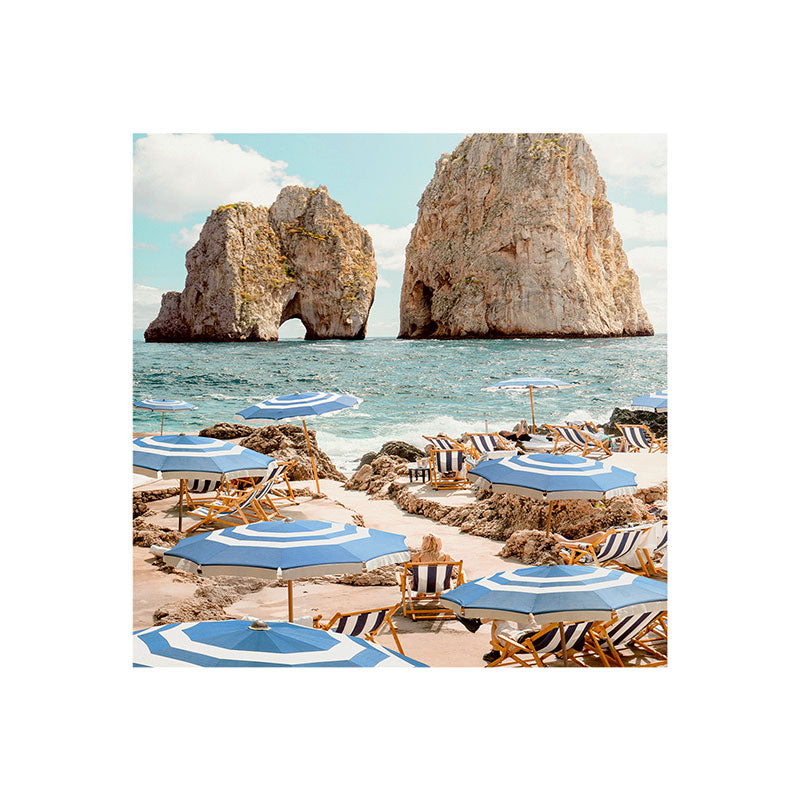 Gal Design La Fontelina Beach Art Print