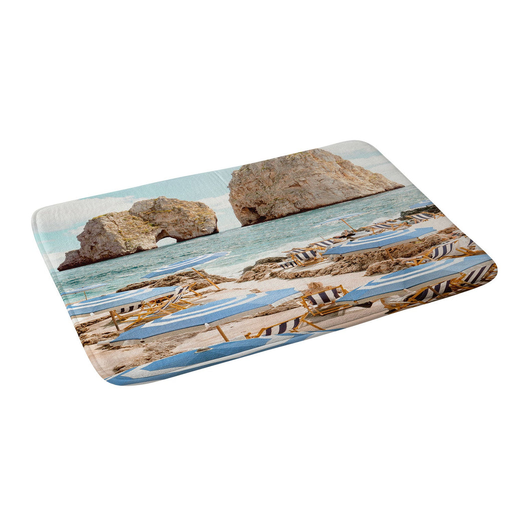 Gal Design La Fontelina Beach Memory Foam Bath Mat